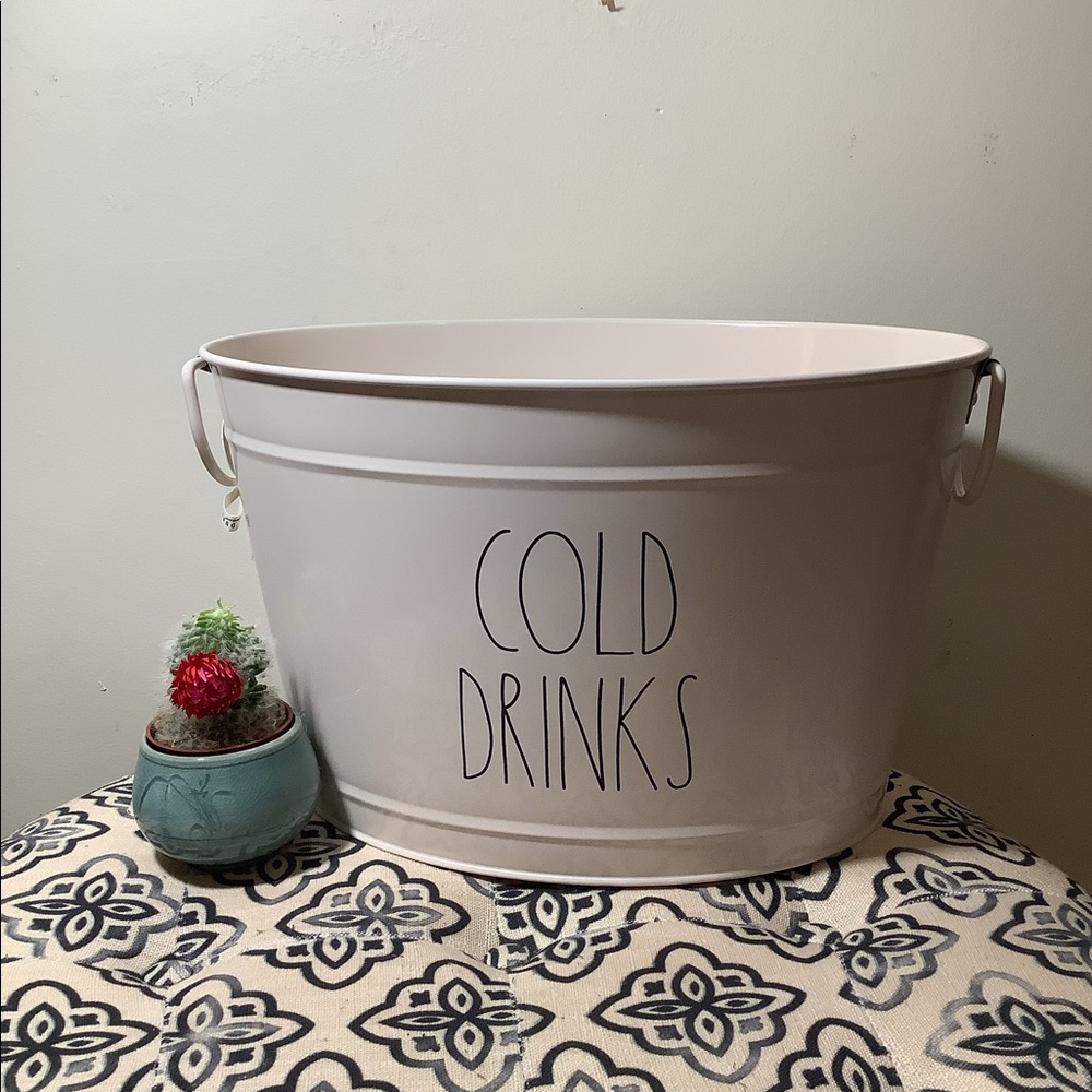 Rae Dunn COLD DRINKS Bucket